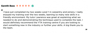 10 day carpentry and joinery course yta review